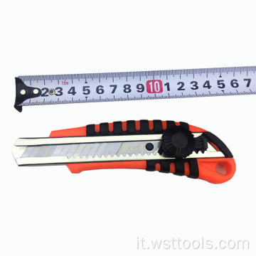 Coltello multiuso di sicurezza retrattile da 18 mm